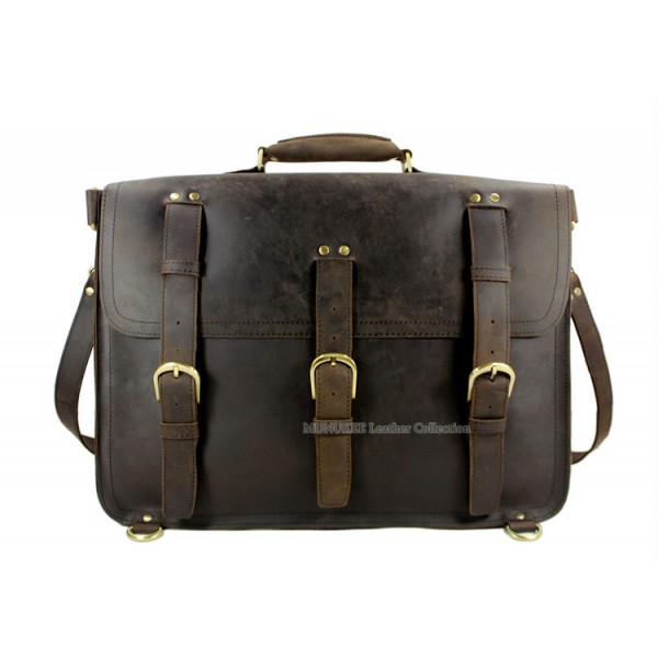 Large tote bag Genuine Leather Messenger Bag