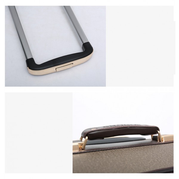 16 - 24 inch men spinner carry on travel suitcase