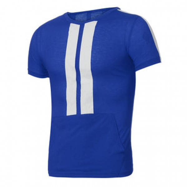 Mens Short Sleeve Casual Sport Suit Athleisure Sportswear