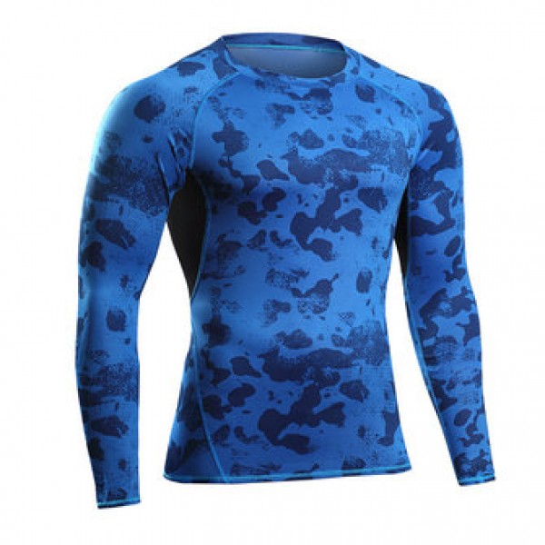 Camouflage Fitness jogging T-shirts Training Suit ...