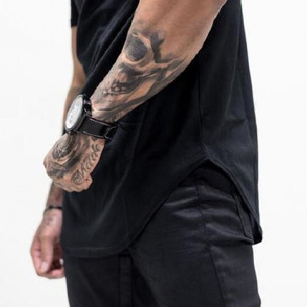 Men Cotton Sleeveless Mesh Breathable Hooded Gym Tops