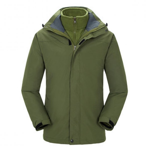 Men Camping Hiking Waterproof Windproof Triple Sof...
