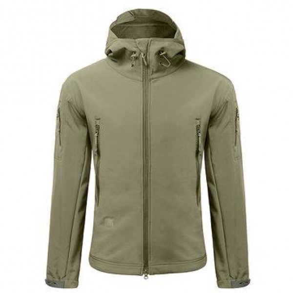 Men Camping Waterproof Windproof Skin Soft Shell W...
