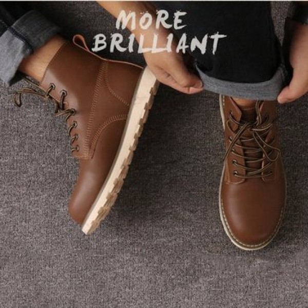 TENGOO Men Work Safety Shoes Hiking Camping Outdoor Travel Waterproof Non-Slip Breathable Anti-Smashing Shoes