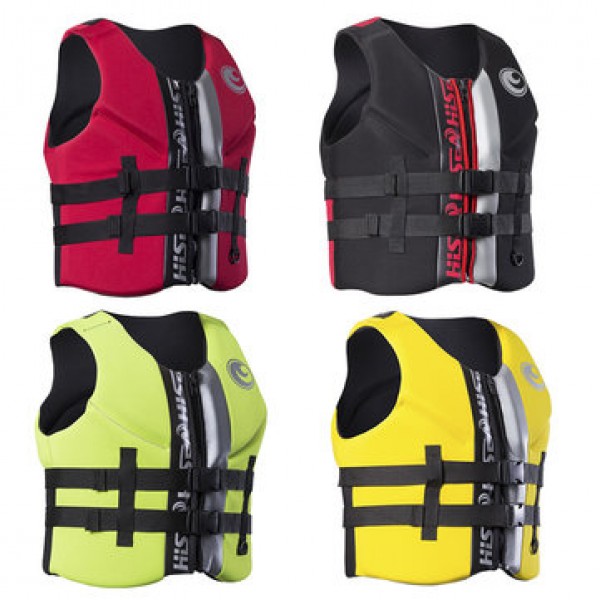 Life Jacket Water Ski Premium Neoprene Vest Wakebo...