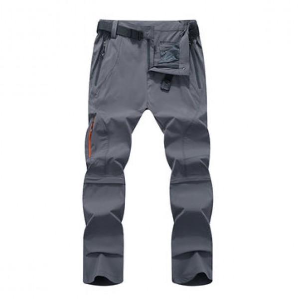 Mens Outdooors Elastic Detachable Waterproof Pants...