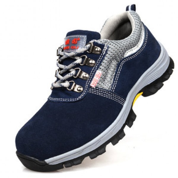 TENGOO Outdoor Mens Safety Shoes Summer Breathable...