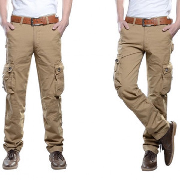 Mens Outdoors Tactical Army Military Solid Color C...
