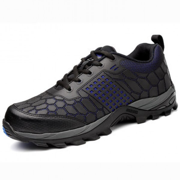 TENGOO Men Safety Shoes Waterproof Breathable Cush...
