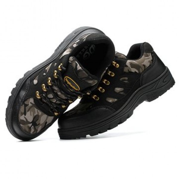 TENGOO Men Safety Shoes Steel Toe Waterproof Non-S...