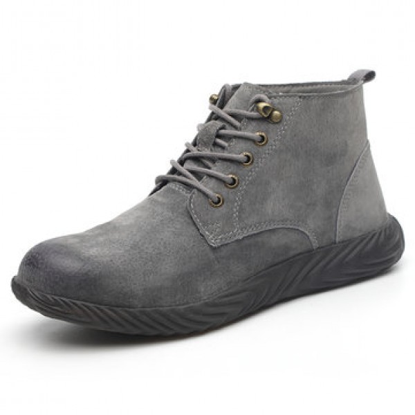 TENGOO Men Safety Shoes Working Protective Gear Ca...