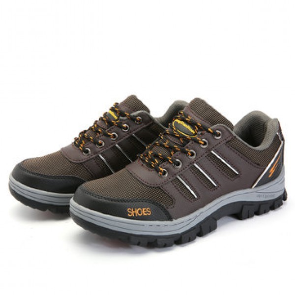 TENGOO Men Safety Shoes Steel Toe Work Shoes Runni...