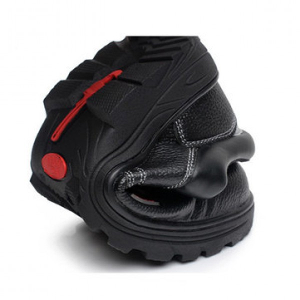 TENGOO Men Leather Hiking Steel Toe Work Safety Mesh Anti-slip Anti-Collision Climbing Shoes Safety Shoes