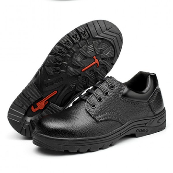 TENGOO Men Safety Shoes Work Shoes Steel Toe Hikin...