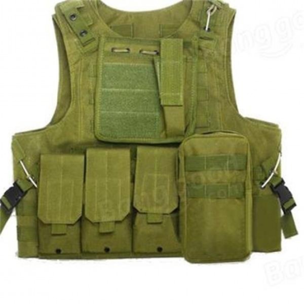 Amphibious Forces Camouflage Combat Vest Multi Poc...