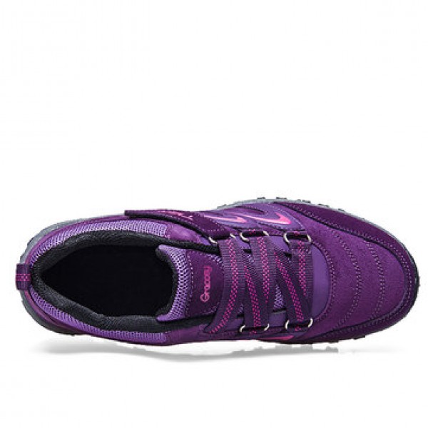 Gracosy  Breathable  Waterproof  Anti-slip Rubber Outsole Outdoor Camping Hiking Casual Shoes