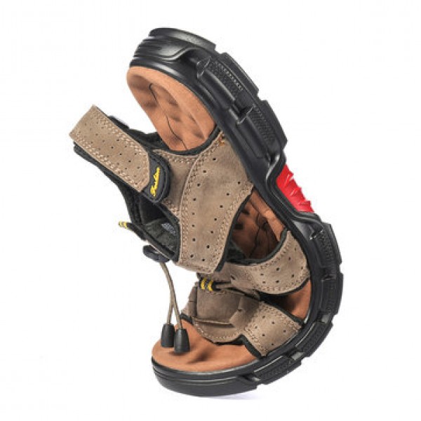 Men Summer Sandals Lightweight Non-slip Hiking Trekking Outdoor Sports Leisure Beach Fishing Sandals