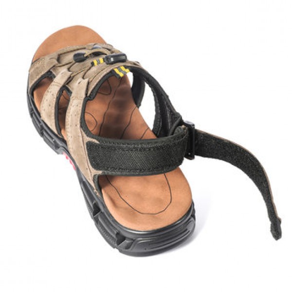 Men Summer Sandals Lightweight Non-slip Hiking Trekking Outdoor Sports Leisure Beach Fishing Sandals