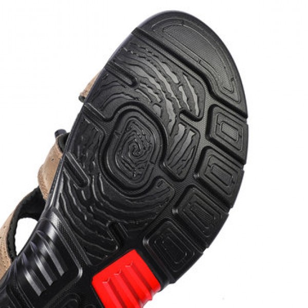 Men Summer Sandals Lightweight Non-slip Hiking Trekking Outdoor Sports Leisure Beach Fishing Sandals