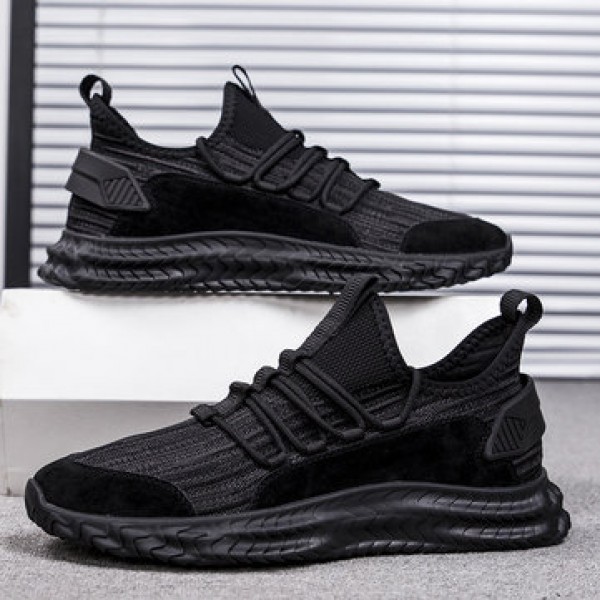 TENGOO Fly-B2 Men Sneakers Ultralight Soft Breathable Bouncy Shock Absorption Sports Running Shoes