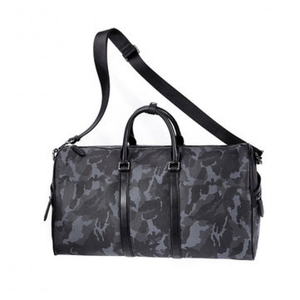 VLLICON 35L Outdoor Travel Leather Bag Camouflage ...