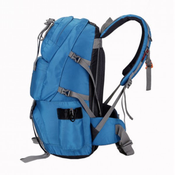 50L Outdoor Climbing Backpack Nylon Camping Hiking Rucksack Shoulder Bag Pack