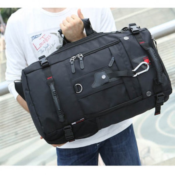 KAKA 40L Multifunctional Men Mountaineering Oxford Backpack Casual Travel Crossbody Bag