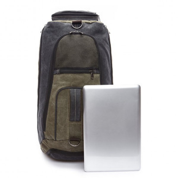 Outdoor Multifunction Travel Bag Large Capacity Hiking Backpack Canvas Bag for Men