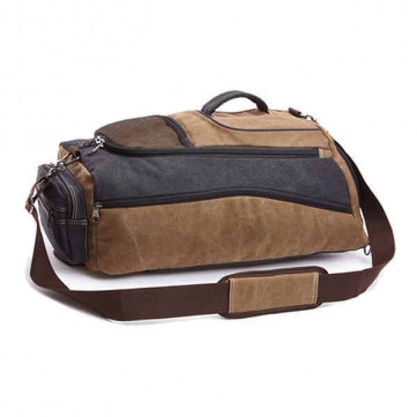 Outdoor Multifunction Travel Bag Large Capacity Hiking Backpack Canvas Bag for Men