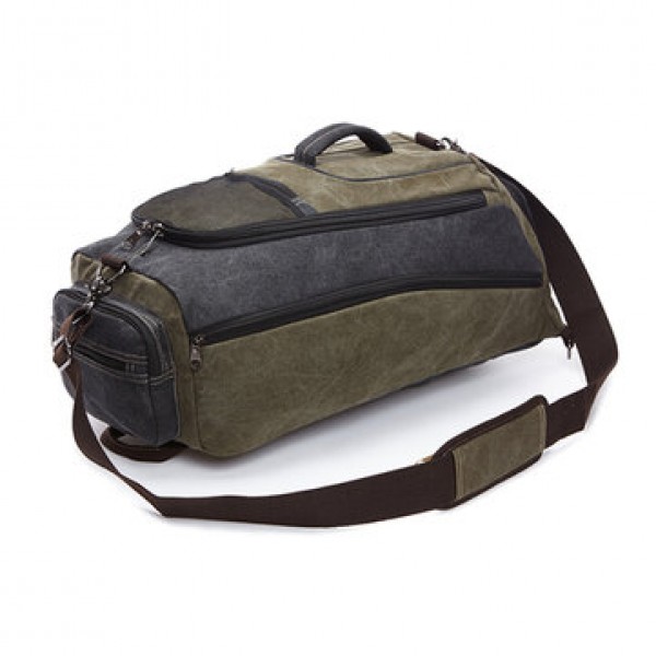 Outdoor Multifunction Travel Bag Large Capacity Hiking Backpack Canvas Bag for Men