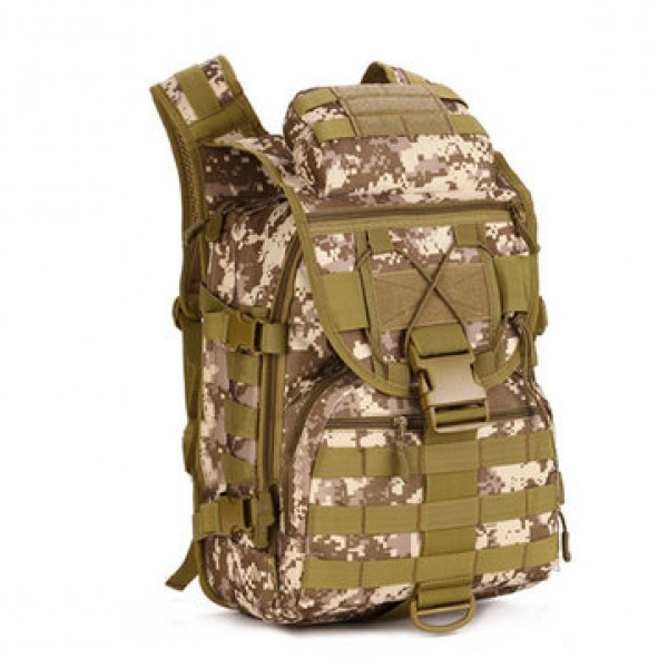 Men Large Capacity Camping Multipurpose Outdoor Hiking Travel 14 Inch  Computer Bag Nylon Backpacks