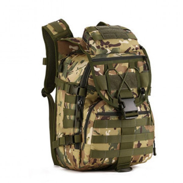 Men Large Capacity Camping Multipurpose Outdoor Hiking Travel 14 Inch  Computer Bag Nylon Backpacks