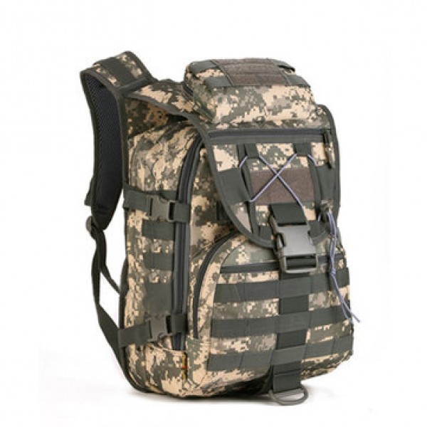 Men Large Capacity Camping Multipurpose Outdoor Hiking Travel 14 Inch  Computer Bag Nylon Backpacks