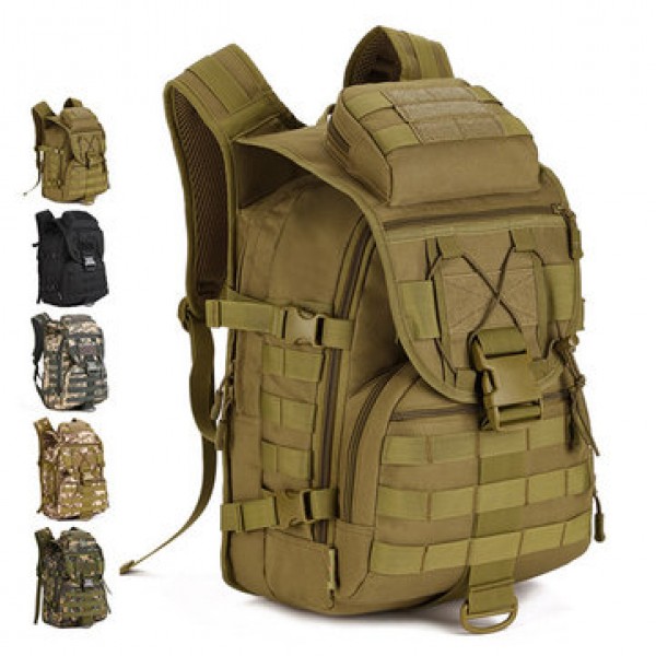 Men Large Capacity Camping Multipurpose Outdoor Hiking Travel 14 Inch  Computer Bag Nylon Backpacks