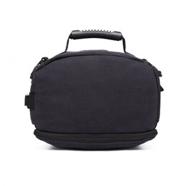 Men Canvas Large Capacity Multifunctional Backpack Weekend Duffle Bag Travel Outdoor Bag