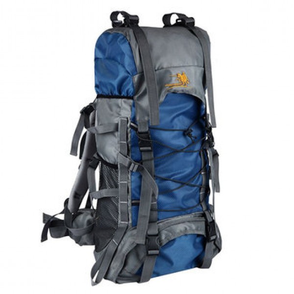 60L Outdoor Trekking Backpack Waterproof Nylon Tra...