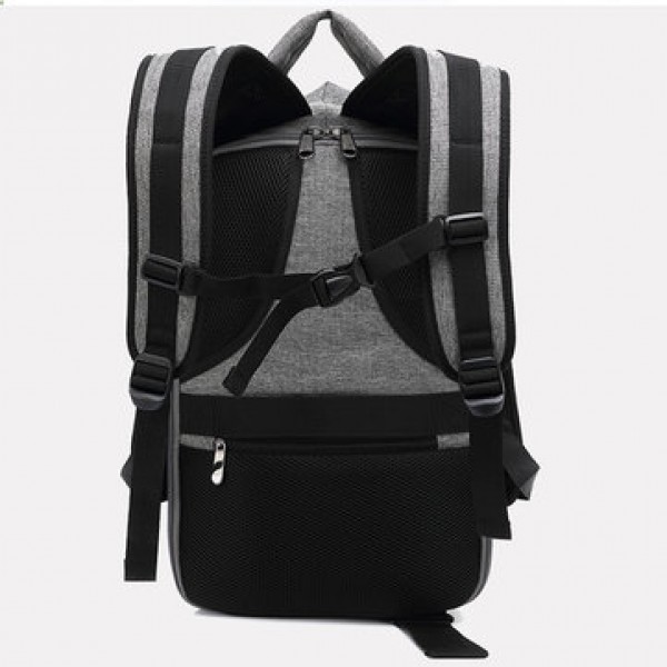Men Fashion Anti Theft Backpack Casual Waterproof Travel Bag Laptop Bag Mochila with USB Port