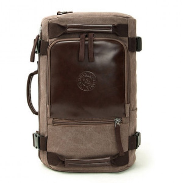 Canvas Large Capacity Retro Travel Backpack Laptop...