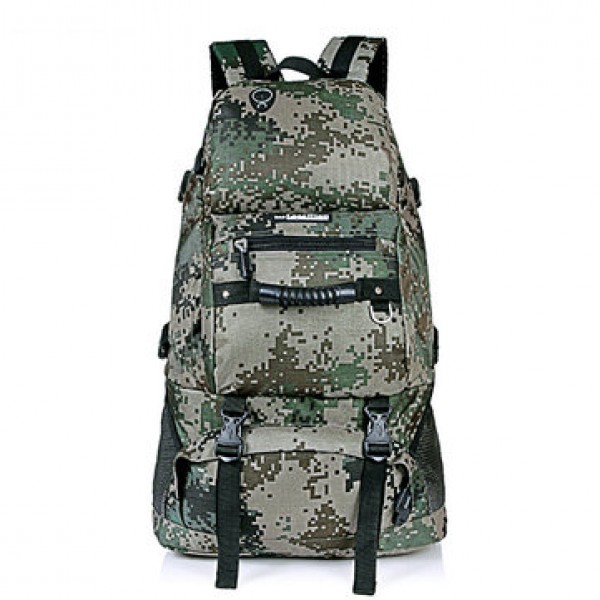 55L Large Capacity Sports Travel Backpack Waterproof Nylon Backpack