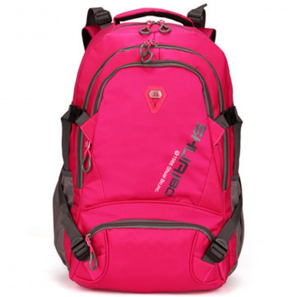 28L Men Large Capacity Outdoor Travel Polyester Casual Student Laptop Backpack