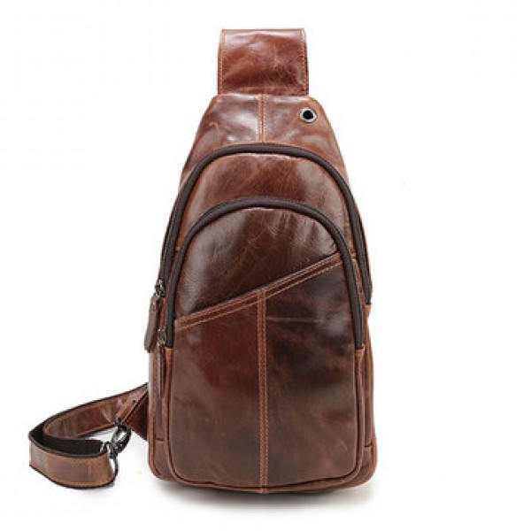 Ekphero&reg; Men Vintage Genuine Leather Retro...