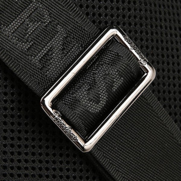 Fashion Genuine Leather Men Bag Chest Bag Business Casual Crossbody Shoulder Bag
