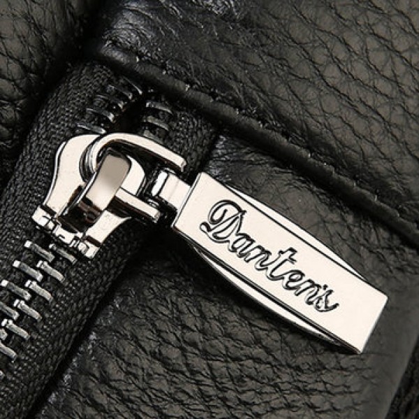 Fashion Genuine Leather Men Bag Chest Bag Business Casual Crossbody Shoulder Bag