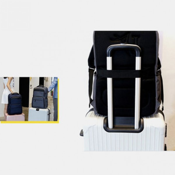 Men Large Capacity Mukti-layer Waterproof Multifunctional Backpack Handbag With USB Charging Port