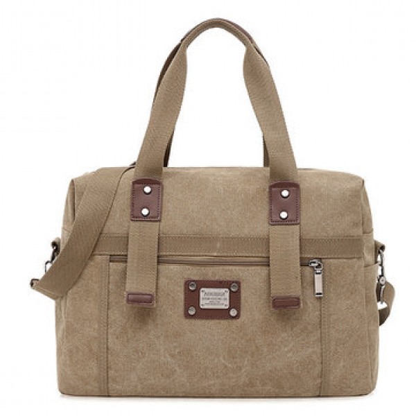 Canvas Handbag Shoulder Bag Large Capacity Messeng...