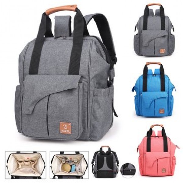 Men Women Diaper Bag Large Capacity Travel Backpac...