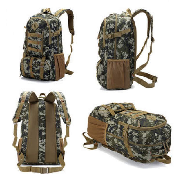 50 L Big Capacity Backpack Outdoor Waterproof Nylon Men Backpack Sports Bags
