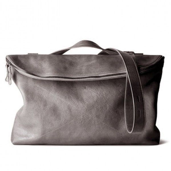 Ekphero Men Handbag Casual Multifunction Foldable Solid Crossbody Bag Business Bag