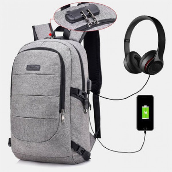Men Women Large Capacity Fashion Anti-Theft USB Ba...